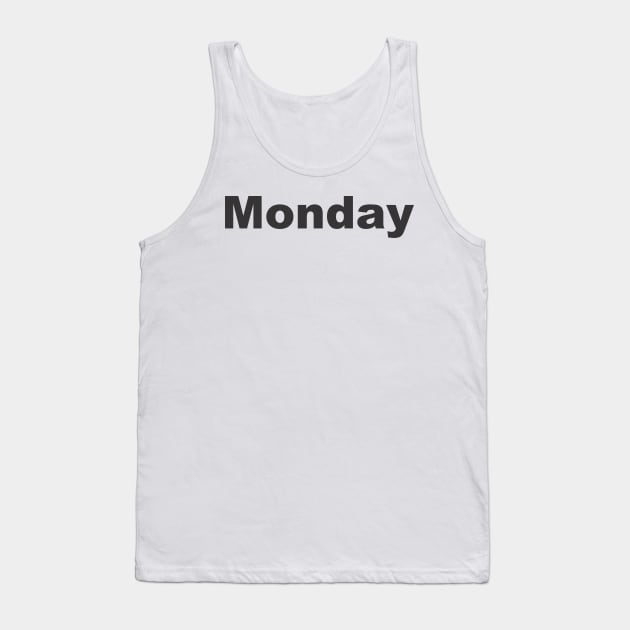 Monday Tank Top by MichelMM